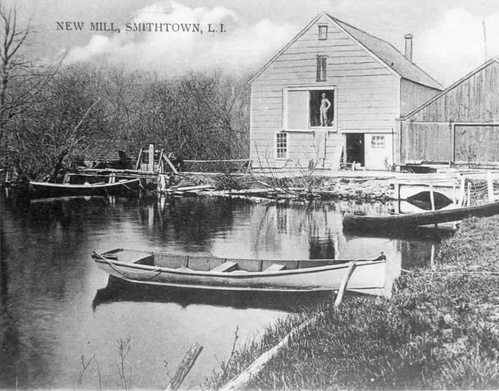 The Stony Brook Grist Mill - Historical View